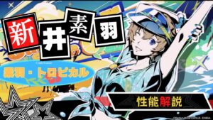 P5X 衣装代わり 素羽 ・トロピカル 性能解説